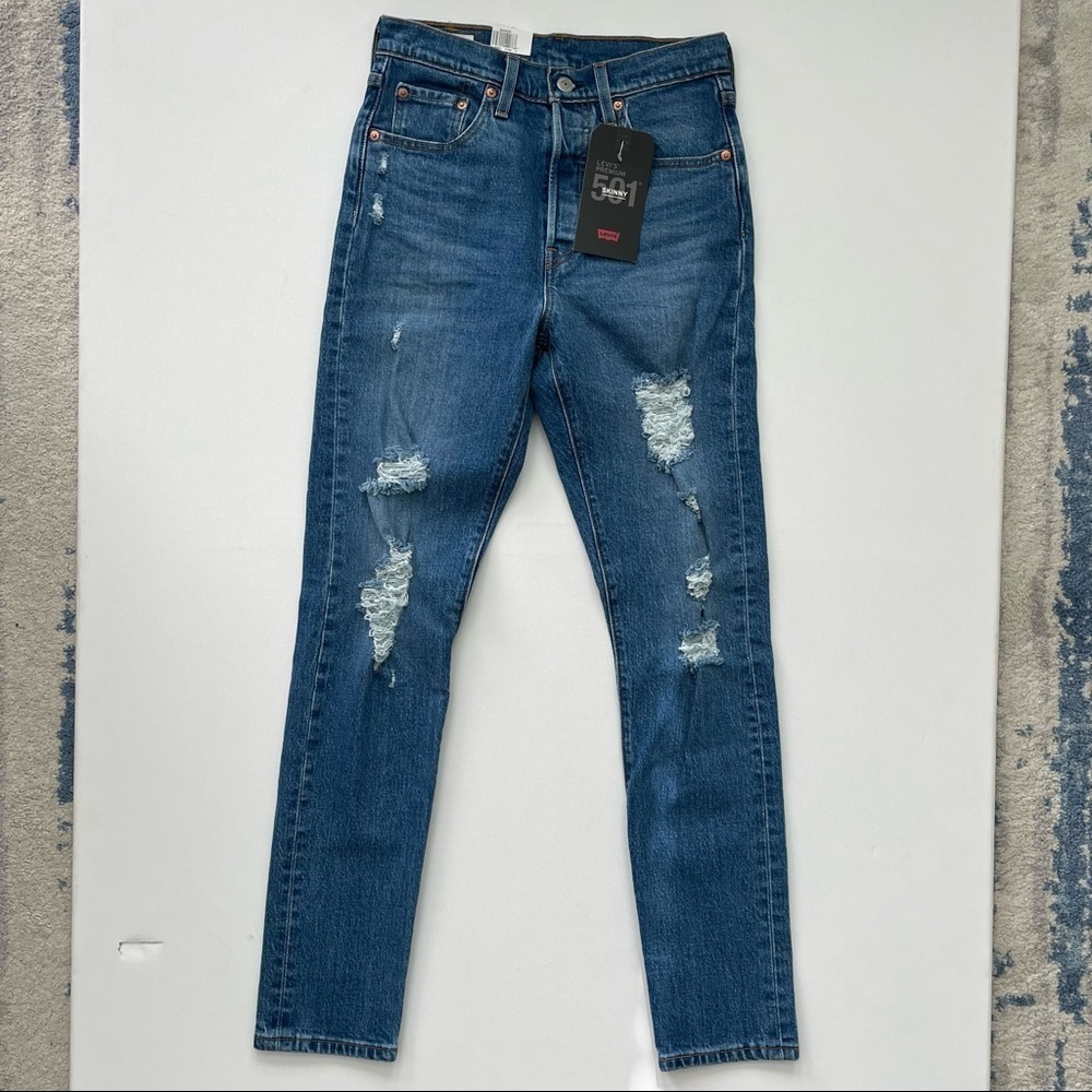 Levi’s Premium Women’s 501 SKINNY Jeans Size 25 x 30